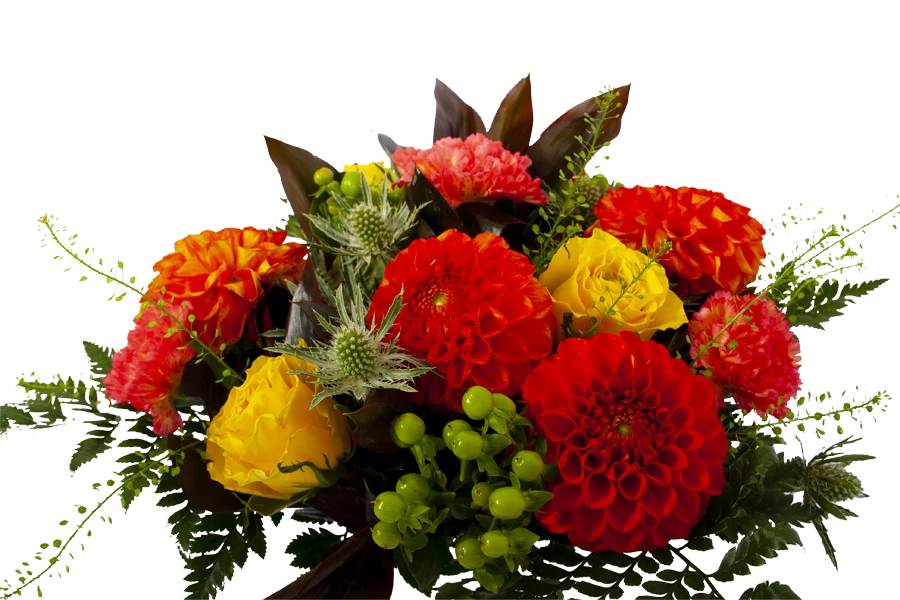 Boeket Dahlia Middel 3 Boeket Dahlia Middel - Afbeelding 3