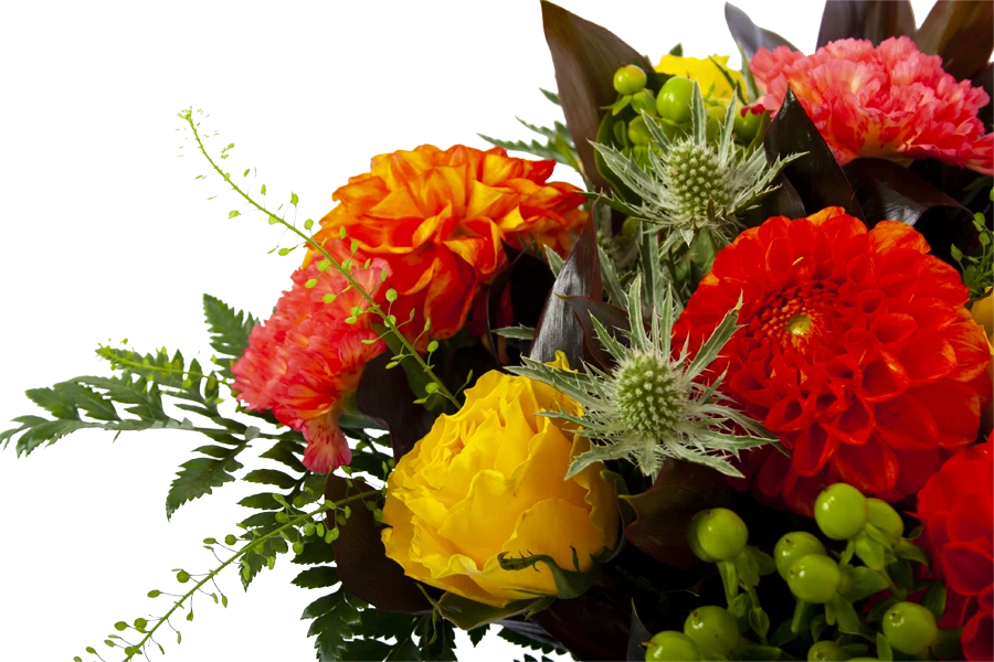 Boeket Dahlia Middel 4 Boeket Dahlia Middel - Afbeelding 4