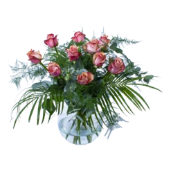 Boeket Rosa Roze Klein