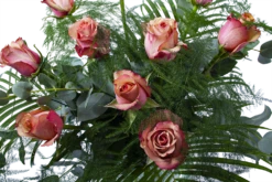 Boeket Rosa Roze Klein -Plantenzadenmest Winkel boeket rosa roze boeketten 3 1