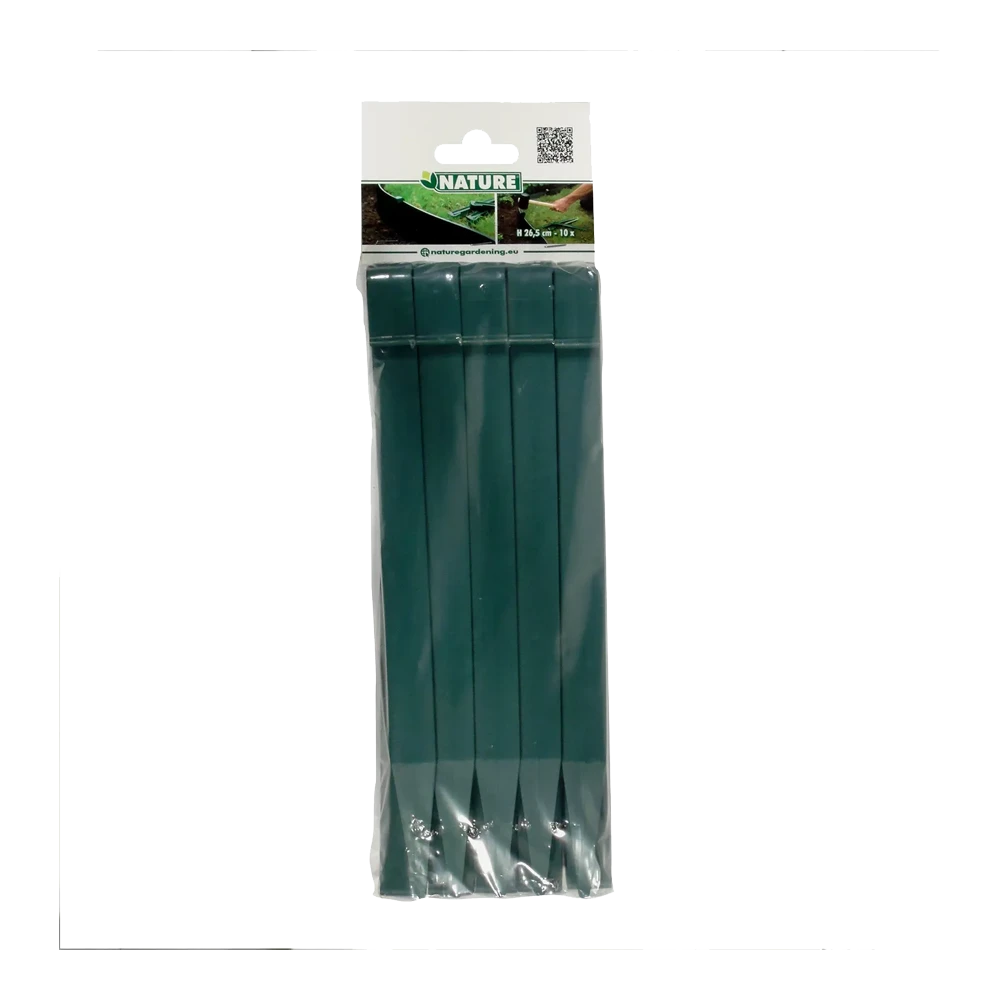 Borderrandpennen 26,7cm - 10 Stuks - Groen - Nature 3 Borderrandpennen 26,7cm - 10 Stuks - Groen - Nature - Afbeelding 3