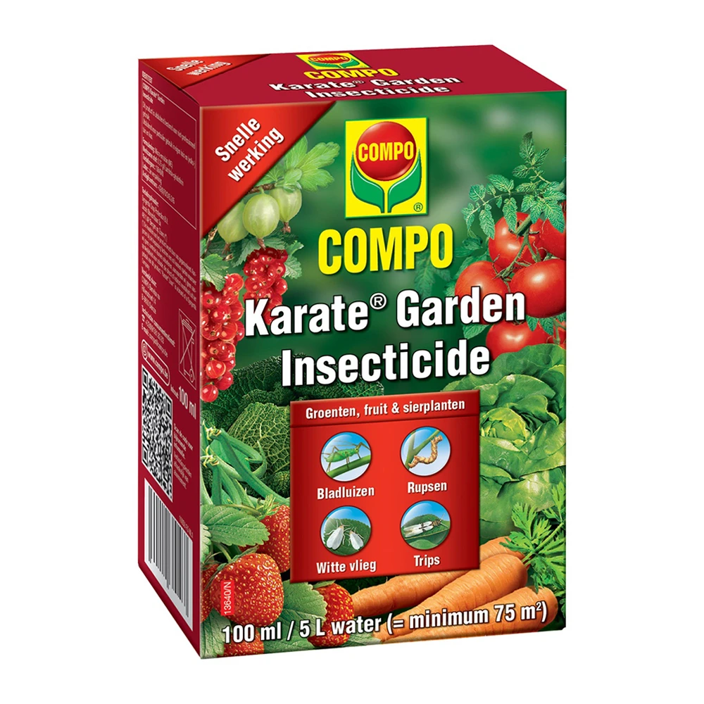 Compo Karate Garden 100ml Concentraat - Insecten En Ongedierte 1 Compo Karate Garden 100ml Concentraat - Insecten En Ongedierte