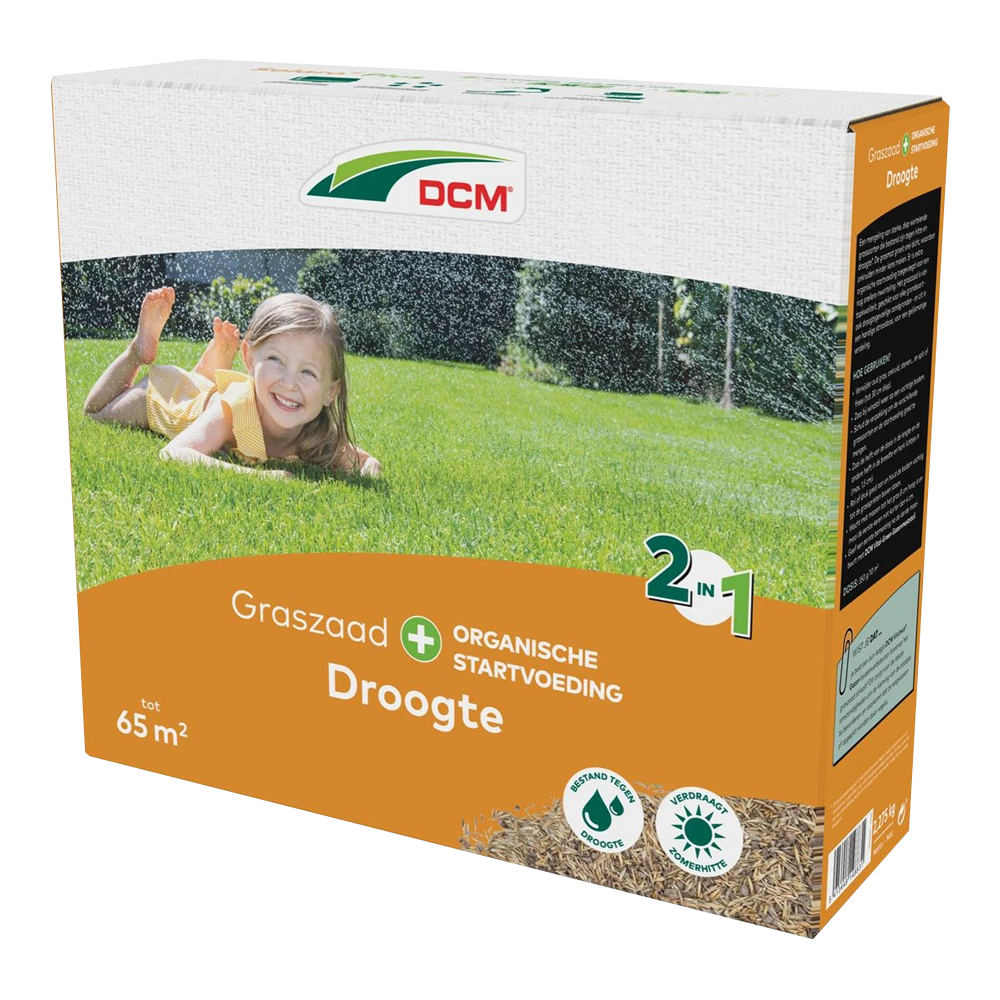 DCM Graszaad 2-in-1 Droogte - 2,275kg - Graszaad 1 DCM Graszaad 2-in-1 Droogte - 2,275kg - Graszaad