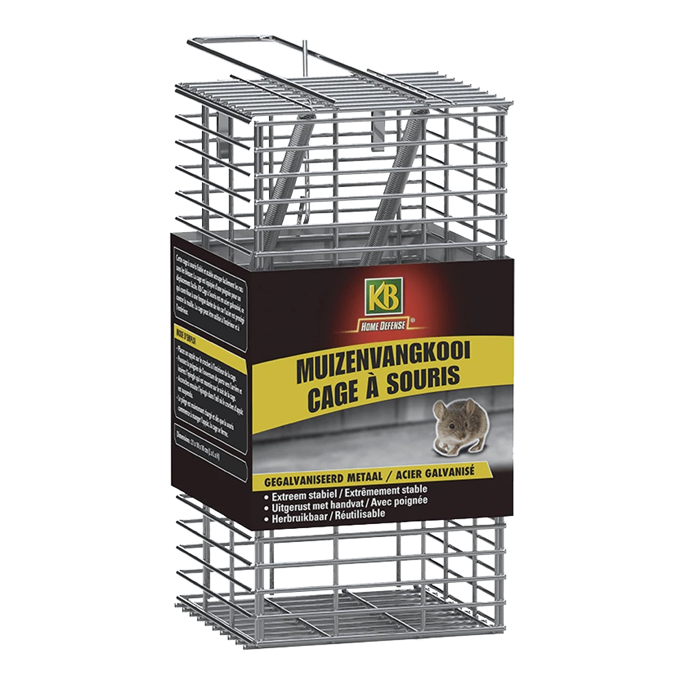 KB Muizenvangkooi 1 Stuk - Insecten En Ongedierte 1 KB Muizenvangkooi 1 Stuk - Insecten En Ongedierte