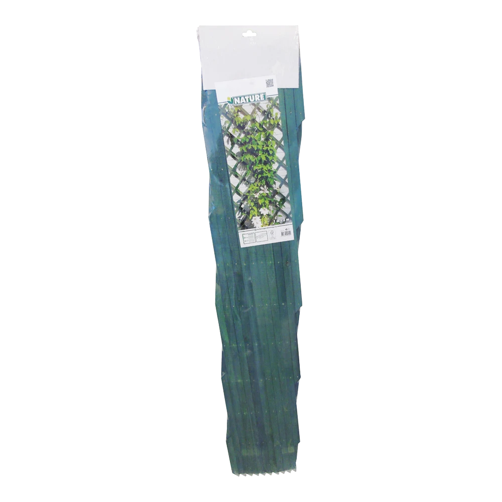 Nature - Houten Klimrek Groen 100x200cm 2 Nature - Houten Klimrek Groen 100x200cm - Afbeelding 2