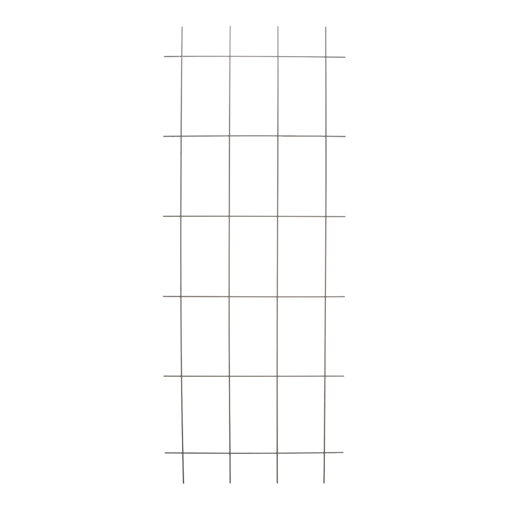 Nature - Metalen Klimrek Geplastificeerd Grijs H145x57cm 1 Nature - Metalen Klimrek Geplastificeerd Grijs H145x57cm