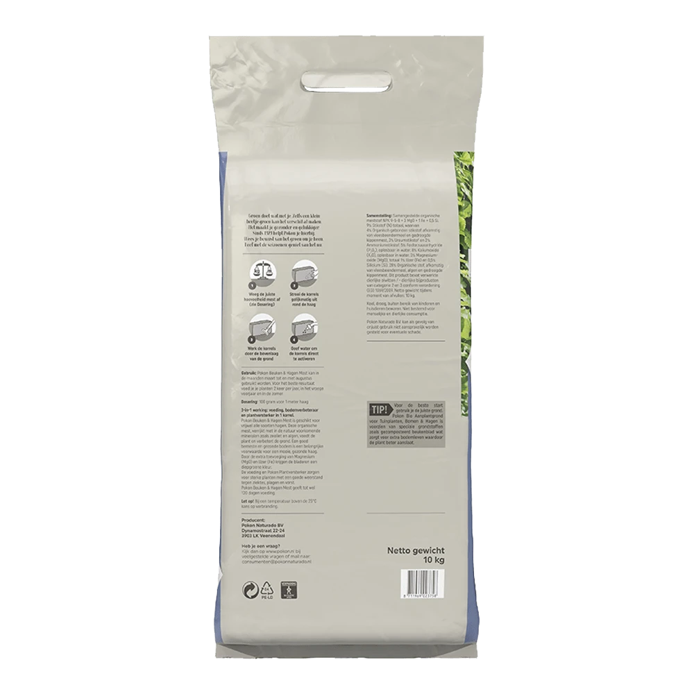 Pokon Beuken & Hagen Mest 10kg - Tuinplanten Voeding 2 Pokon Beuken & Hagen Mest 10kg - Tuinplanten Voeding - Afbeelding 2
