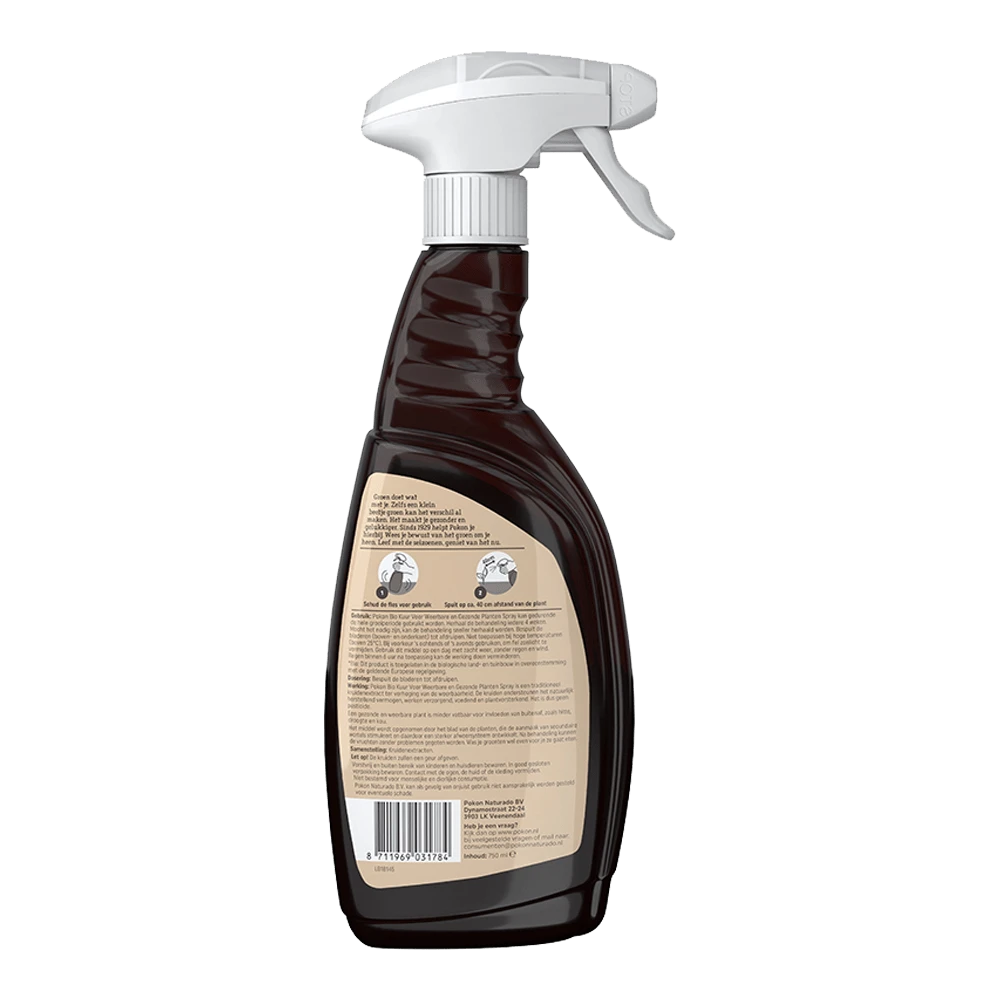 Pokon Bio Kuur Voor Weerbare En Gezonde Planten Spray 750ml - Insecten En Ongedierte - Afbeelding 2