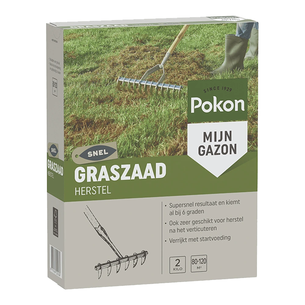 Pokon Graszaad Herstel 2kg - Graszaad 1 Pokon Graszaad Herstel 2kg - Graszaad