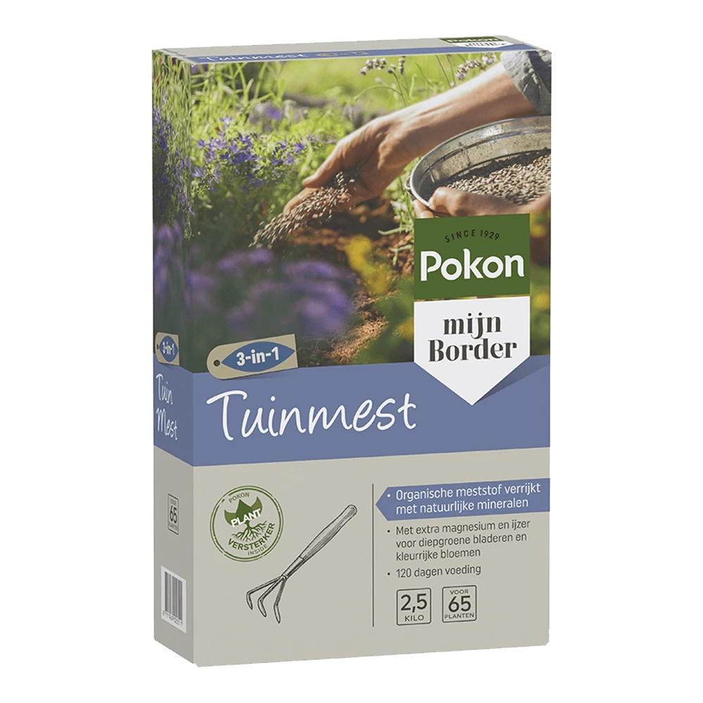 Pokon Tuinmest 2,5kg - Tuinplanten Voeding, Gazonmeststof 1 Pokon Tuinmest 2,5kg - Tuinplanten Voeding, Gazonmeststof
