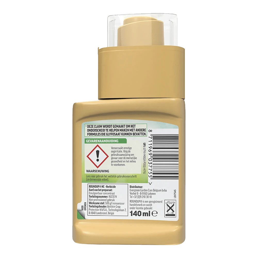 ROUNDUPu00ae NC Natuurlijk Onkruidvrij Onkruidverdelger Concentraat 140ml - Onkruid En Aanslag 2 ROUNDUPu00ae NC Natuurlijk Onkruidvrij Onkruidverdelger Concentraat 140ml - Onkruid En Aanslag - Afbeelding 2
